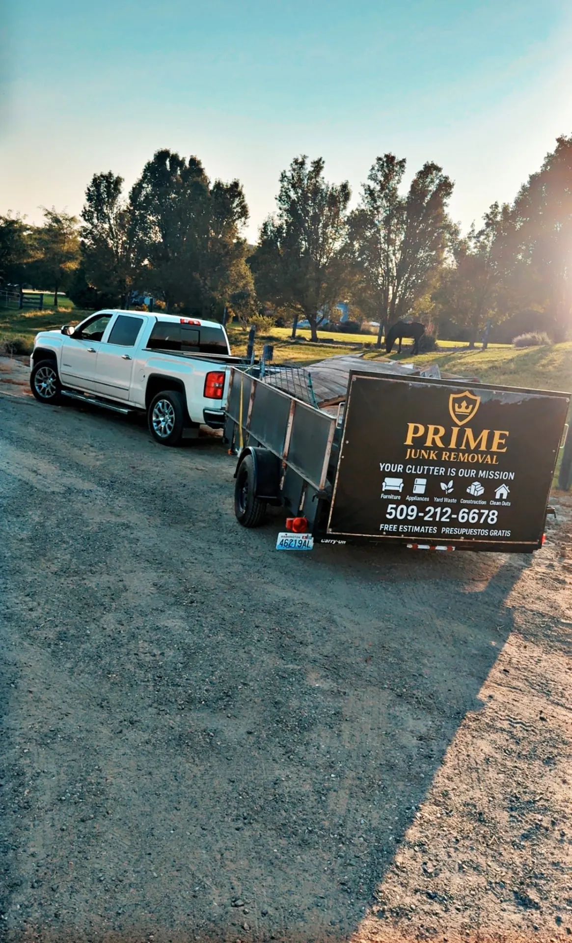 Loaded Out At Golden Hour