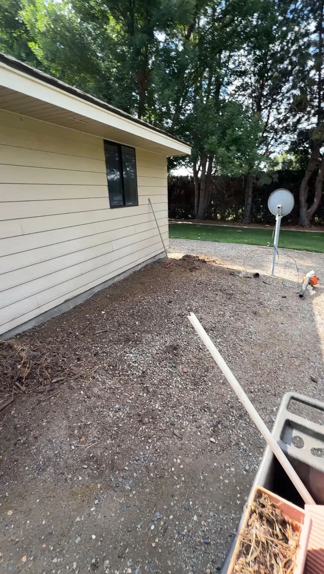 Firewood & Stump Pile Removal — after