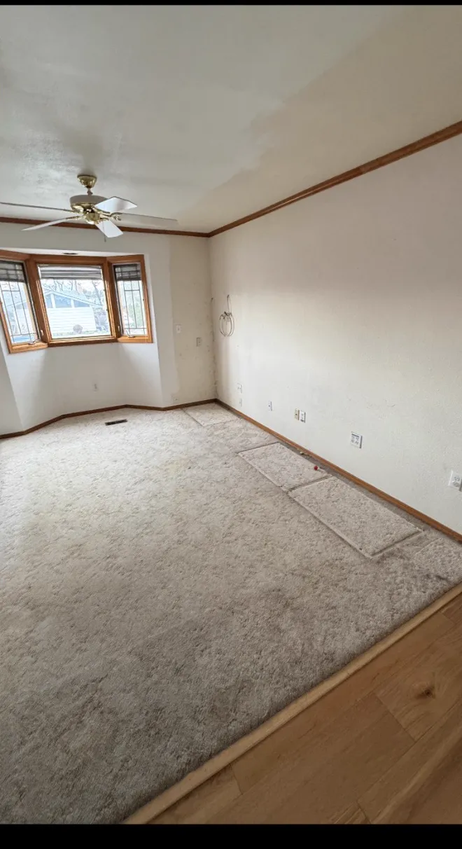 Bedroom Cabinet Removal — after
