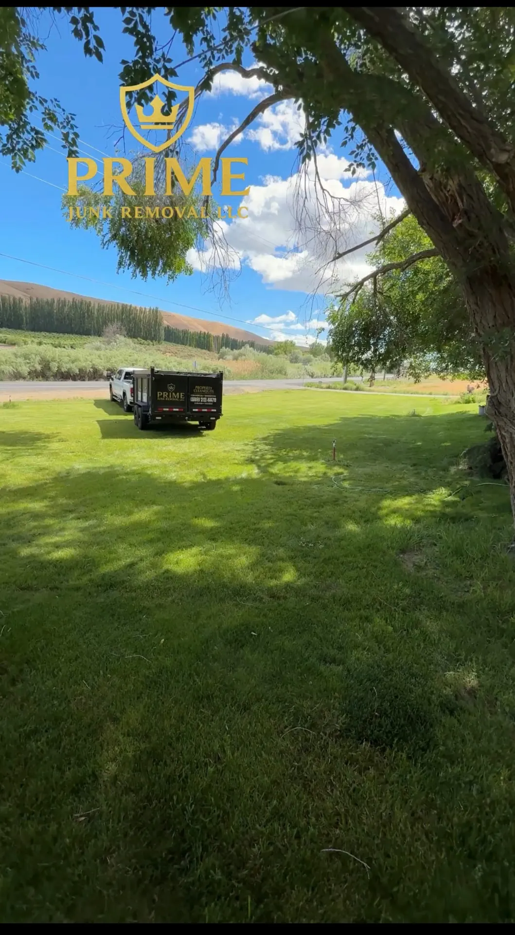 Brush, branches, yard debris, and acreage cleanup handled efficiently on a confirmed schedule.